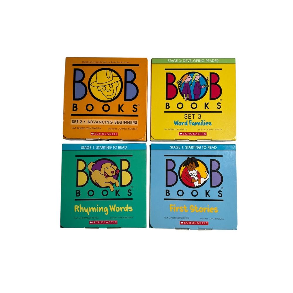 Lot of 40 Children's Kids Bob Books Collection Sets Starting To Read Beginners